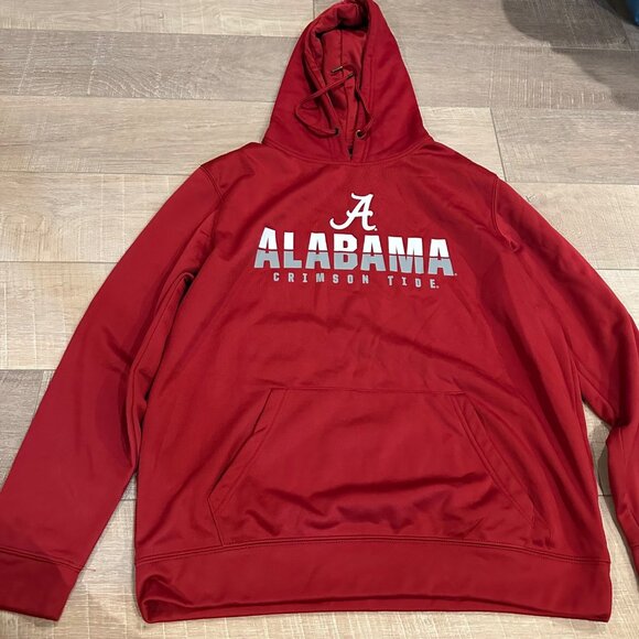 COLOSSEUM MENS LARGE ALABAMA CRIMSON TIDE HOODIE SHIRT ROLL TIDE - Picture 1 of 8